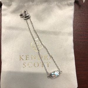 Kendra Scott Elaina Silver Adjustable Bracelet